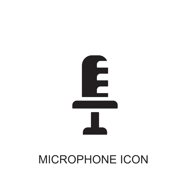 Microphone vector icon icon