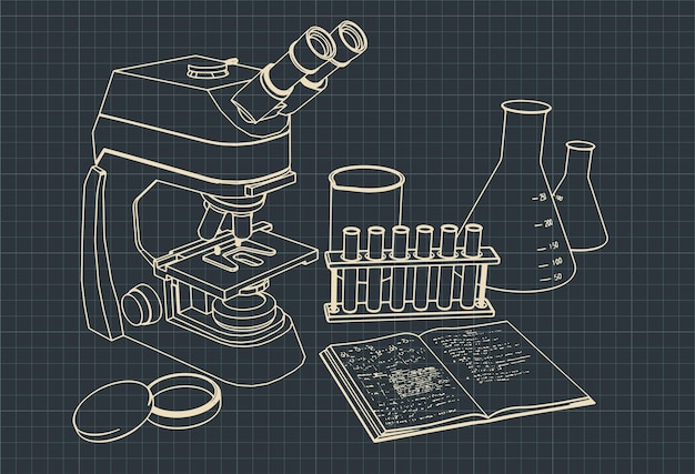 Microscope and laboratory equipment