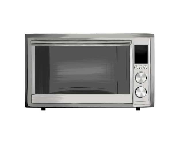 Microwave clip art Cooking equipment electrical appliances kitchen technology concept