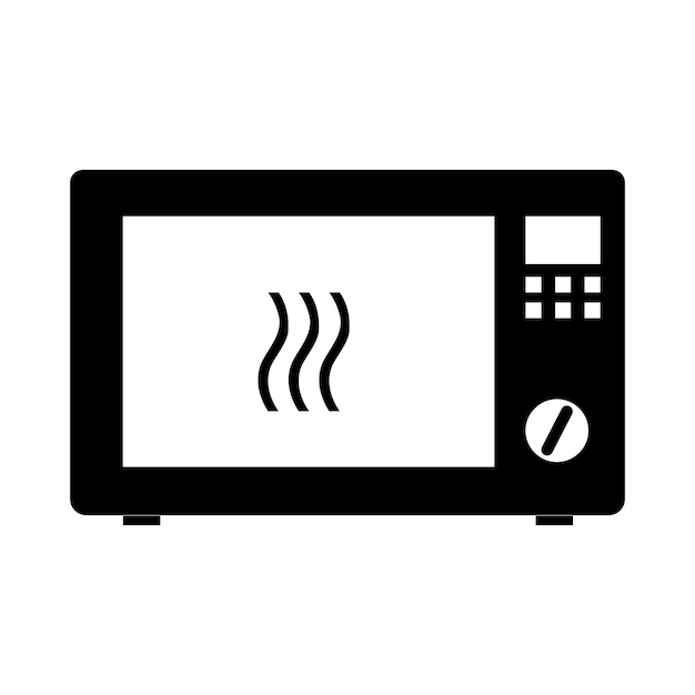 Microwave oven icon