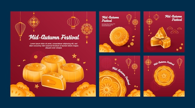 mid autumn festival instagram stories template