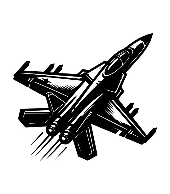 military fighter jet icon simple style