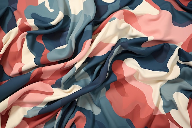 Military uniform pattern with blur effect Abstract background and texture