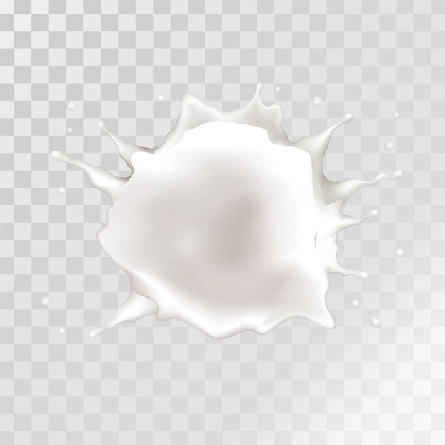 milk splash illustration