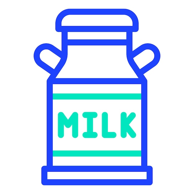 Milk Tank Vector Icon Design Illustration