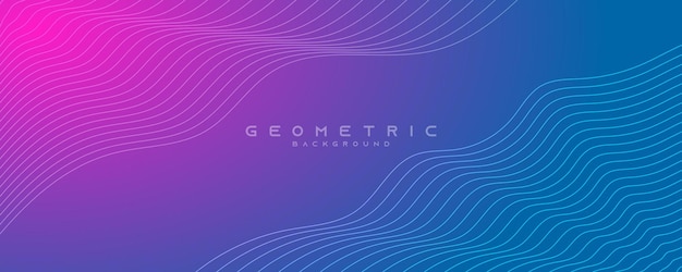 Minimal abstract creative wave line gradient background design for your landing page concept