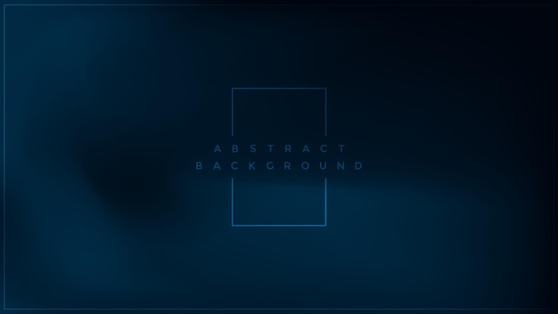 Minimal abstract dark blue gradient background design