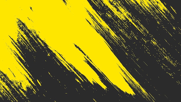 Minimal Abstract Yellow Grunge Scratch Background Template