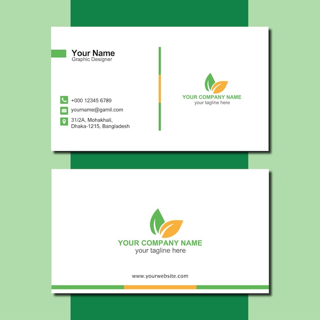 Minimal Business Card Design