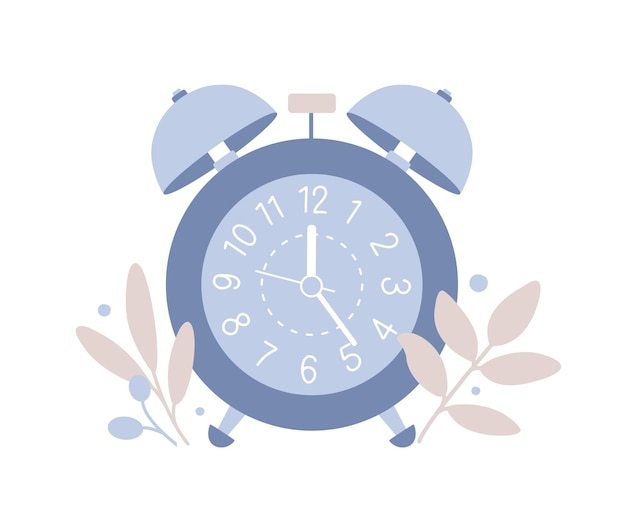 Minimal clock with leaves