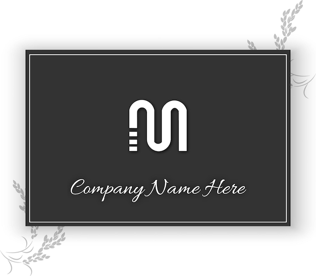 Vector minimal company logo template