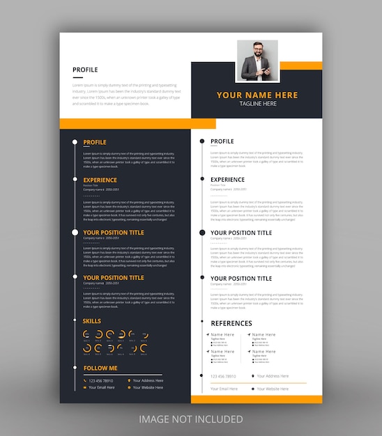 Minimal cv design