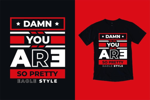 minimal &amp; freestyle typography t-shirt design