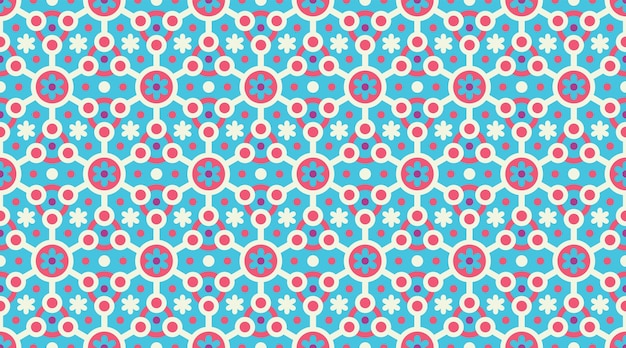 Minimal geometric texture seamless pattern Repeating simple geometrical shapes modern background