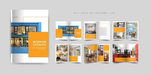 Minimal Interior Catalog Design - Brochure Template, Brochure Template