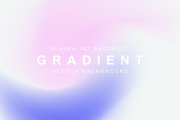 Minimalist abstract gradient vector background