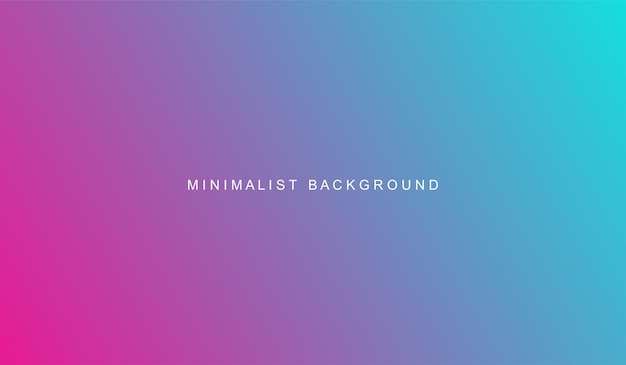 Minimalist background gradient design style