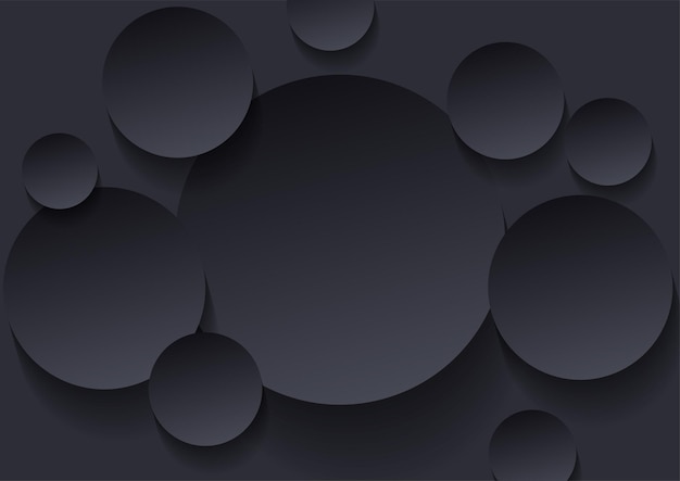 Minimalist black premium abstract background