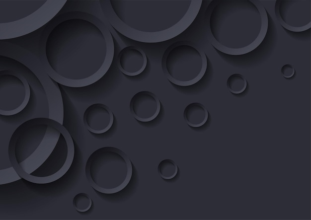 Minimalist black premium abstract background