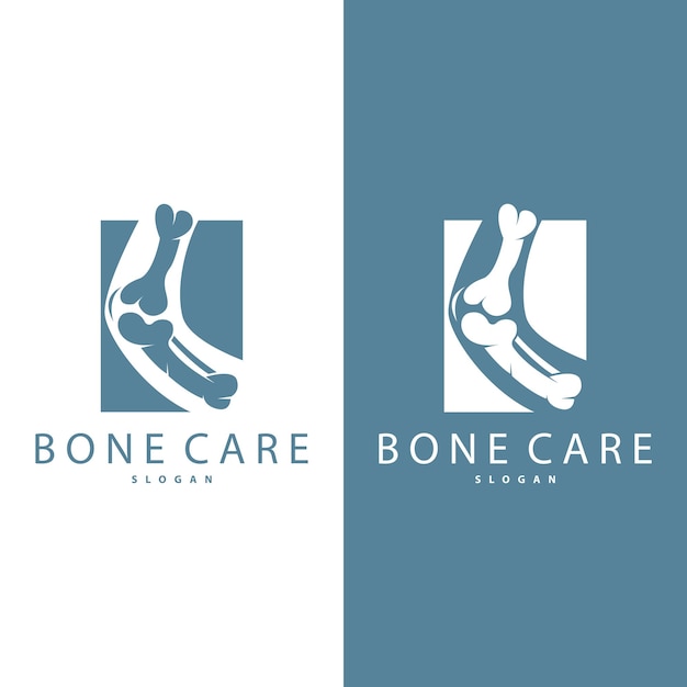 Minimalist Bone Health Logo Illustration Template Design