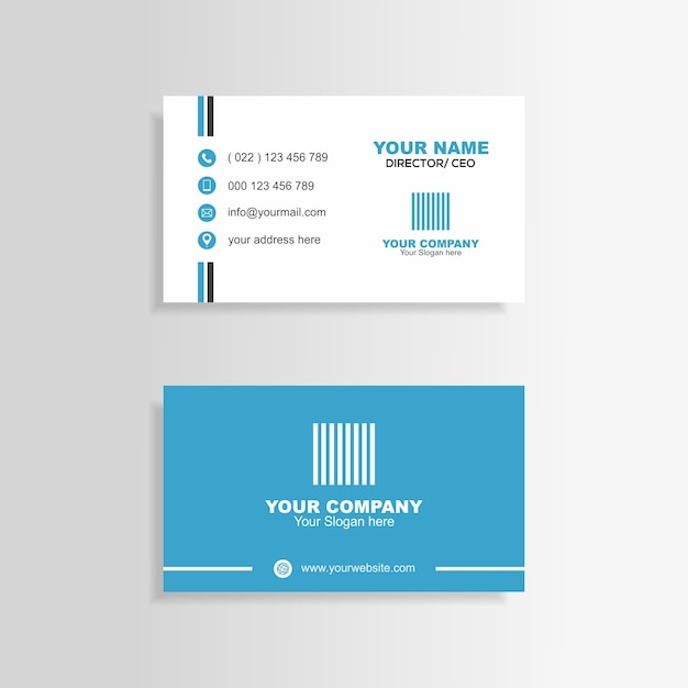 Minimalist business card 