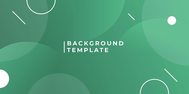 Minimalist circle geometric background template