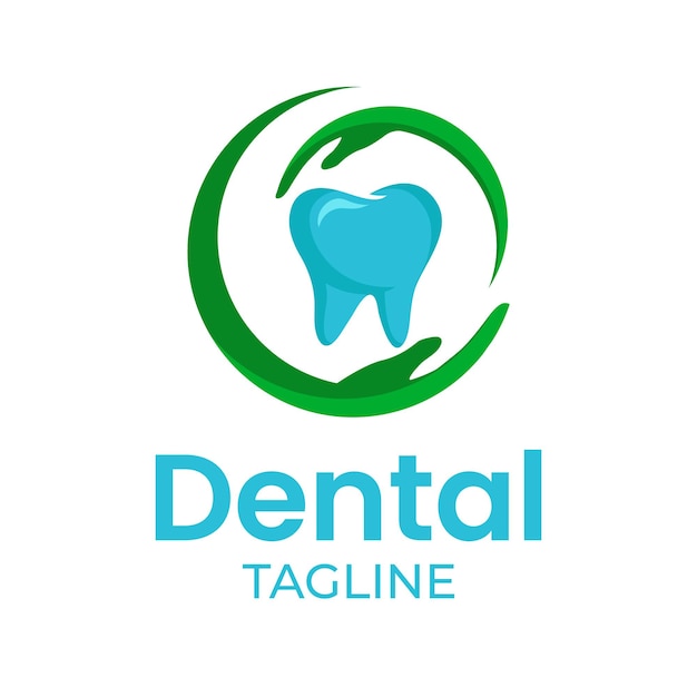 Minimalist Dental Care Logo