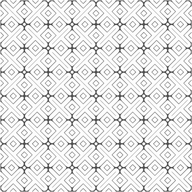 Minimalist geometric abstract seamless pattern  