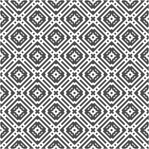 Minimalist geometric abstract seamless pattern  