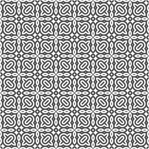 Minimalist geometric abstract seamless pattern  