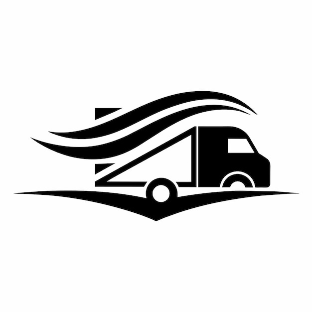 Minimalist Logistics and Transportation Logo Vector Art High Resolution Modern Design