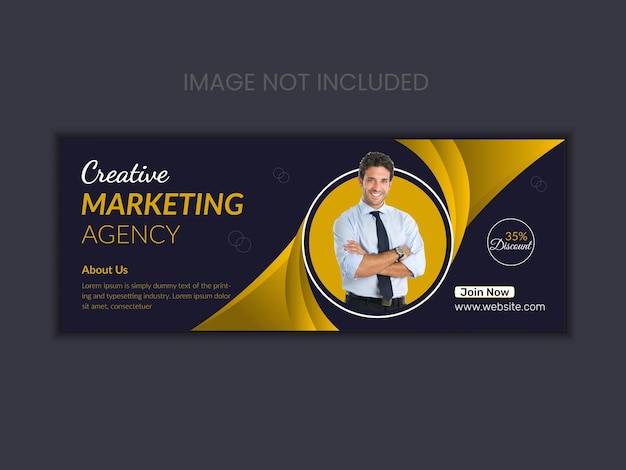 Minimalist Modern Attractive Professional Personal Email Footer Email Signature Web Banner Design