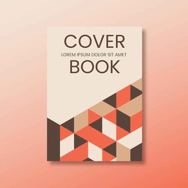 Minimalist and modern book cover