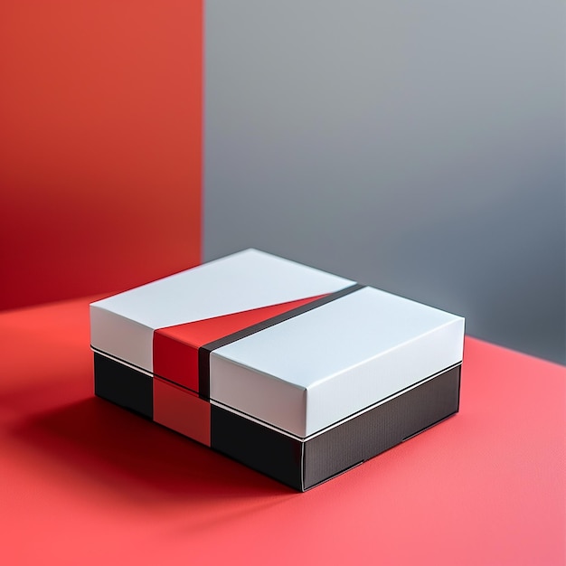 A minimalist packaging box design with a sense of design