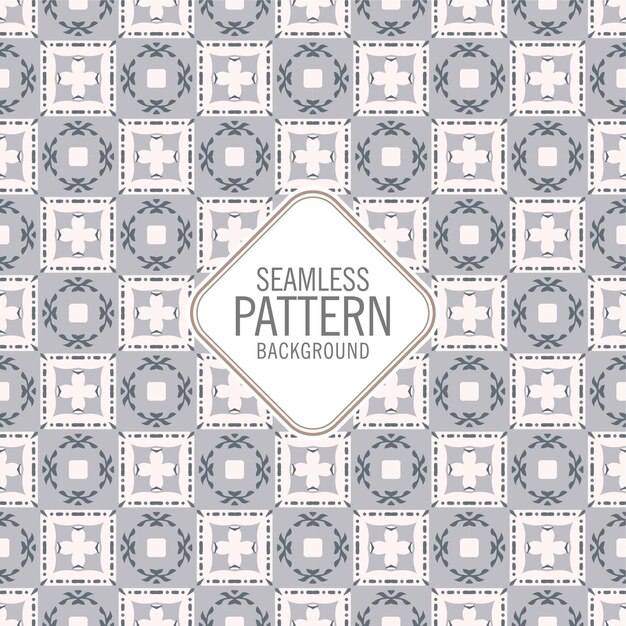 Vector minimalist seamless pattern design with geometric background