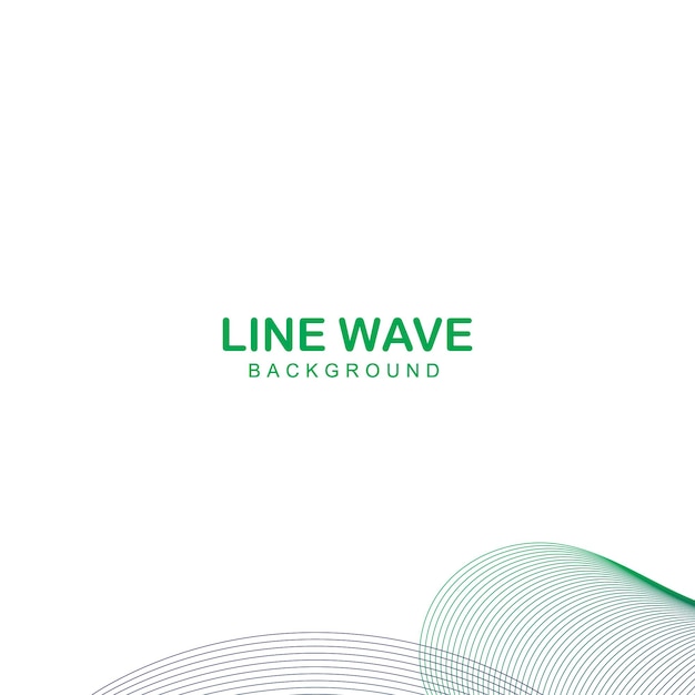 Minimalist simple background with wavy lines