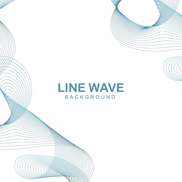 Minimalist simple background with wavy lines