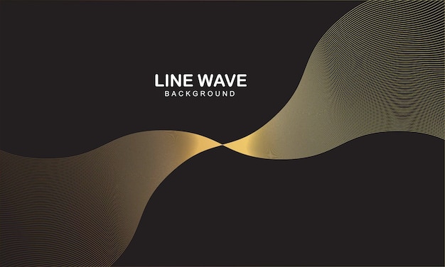 Minimalist simple background with wavy lines