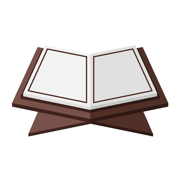 Minimalist Vector AlQuran Book