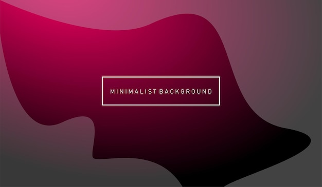 Minimalist wave luxury background gradient