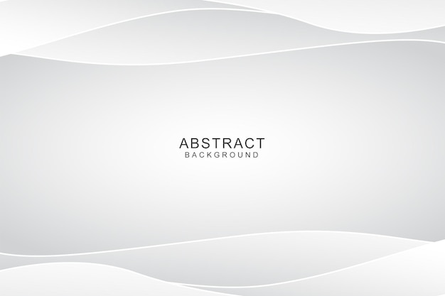 Minimalist white background design