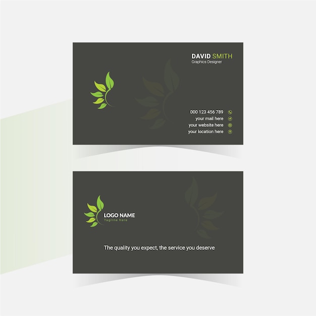 Minimalistic Business Card Design