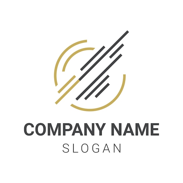 minimalistic simple corporate company logo design