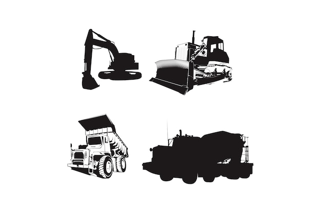 mining vehicle vector