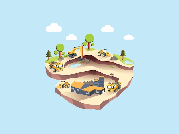 Mining Web header illustration 