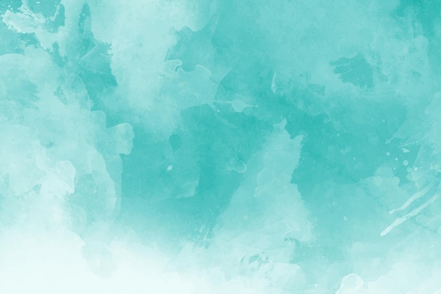 Mint abstract watercolor texture background