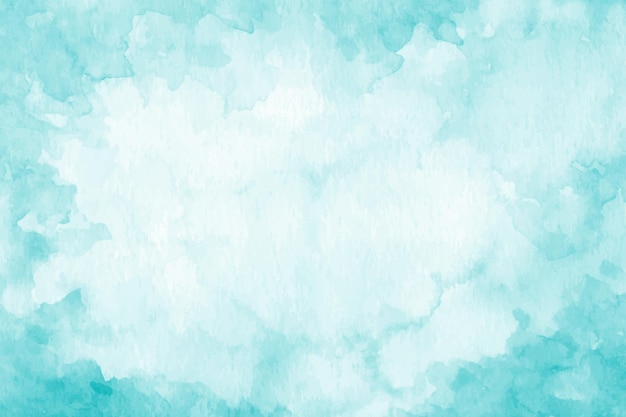 Mint abstract watercolor texture background