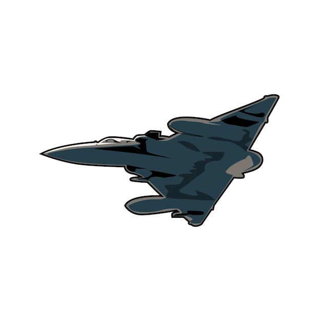 Mirage 2000 fighter plane illustration