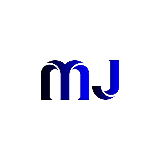 Vector mj monogram