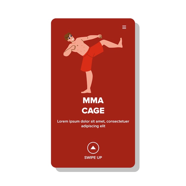 Mma cage vector